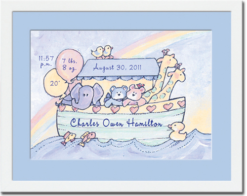 Classic Prints 5x7 - Noah's Ark