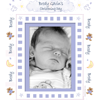 Photo Frames - Name Border: Boy Christening